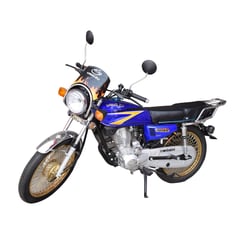 YANG ZU - MOTOCICLETA EG 150 AZUL ARO DORADO