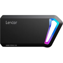 LEXAR - Blaze Disco SSD Portatil 512GB 2000Mbps Gamer Luz LED USB 3.2