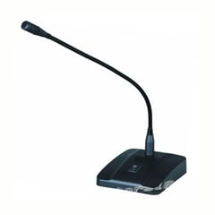 POWER ACOUSTIK - Microfono profesional flexible para conferencias con base de mesa