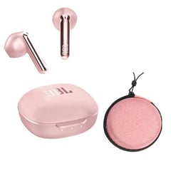 JBL - Audífonos Bluetooth T280TWS X2 Rosa y Estuche