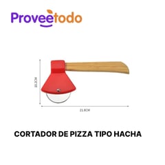 GENERICO - Cortador de Pizza Tipo Hacha