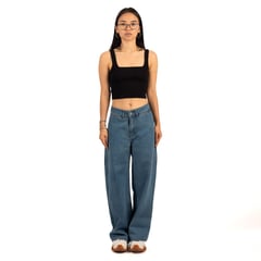 GLONIS - PANTALO MUJER WIDE LEG JEAN