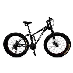 GENERICO - Bicicleta Monster Fat Bike Aro 26 Negro