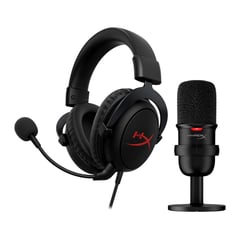 HYPERX - Combo Gaming Streamer Starter Pack Cloud Core SoloCast