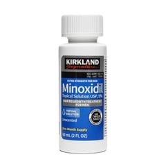 KIRKLAND - Minoxidil Liquido 5 60ml Crecimiento del Vello Facial