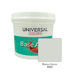 UNIVERSAL COLORS - Pintura Látex Superior Antihongos Universal Colors Blanco Humo 1gl