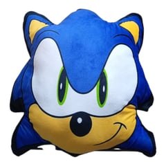 GENERICO - COJIN ALMOHADA DE SONIC 3D