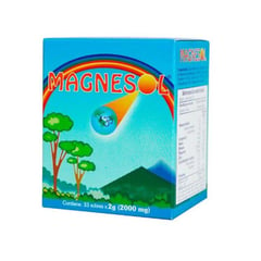 MARCA - MAGNESOL 2 GR - CIFARMA - CAJA POR 33 SACHETS