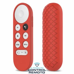 CASE - Funda Protector Control Google Chromecast 4 – Rojo