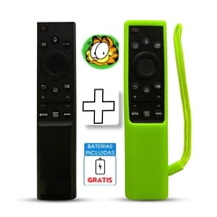 Control Samsung Smart Tv con Voz Modelo BN59-01363 Funda Verde