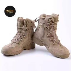 GENERICO - Borceguie Hombre Botas Beige