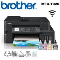 BROTHER - Impresora MFC-T920DW Multifuncional De Tinta