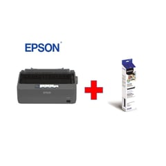 EPSON - Impresora Matricial LX-350, USB, 9 pines + CINTA GRATIS S015631