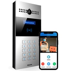 AKUVOX - Intercomunicador videoportero multivivienda ¡Abre la puerta desde tu celular