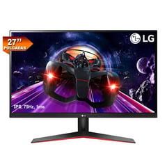 LG - Monitor 27MP60G 27 1ms Full HD IPS HDMI VGA DP