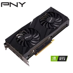 PNY - Tarjeta de video GeForce RTX 3060 8GB GDDR6 VERTO Dual Fan