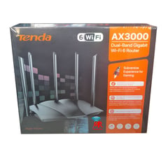 TENDA - Tx12 Pro Router Ax3000 Dual Band Gigabit Wi-fi 6