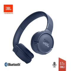 JBL - Audifonos Bluetooth 5.3 Pure Bass Sound Tune 520BT Azul