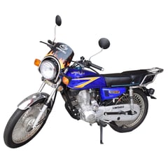 YANG ZU - MOTOCICLETA EG 150 AZUL ARO PLATEADO