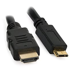 AOC - Cable HDMI a HDMI Mini 18M AHDG06MINI Negro