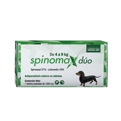 ZOOVET - Antiparasitario Externo Spinomax Duo 4 a 9kg