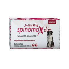 ZOOVET - Antiparasitario Externo Spinomax Duo 18 a 36kg