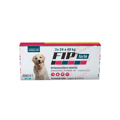 ZOOVET - Antipulgas F.I.P. Forte para perros de 24 a 40kg