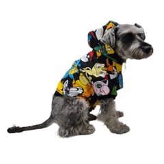 MD - Ropa Capucha de algodón pokemon para Mascotas T Small