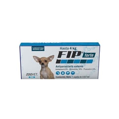 ZOOVET - Antipulgas F.I.P. Forte para perros Hasta 4kg