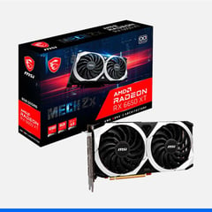 Tarjeta de video Radeon RX 6650 XT MECH 2X, 8GB, GDDR6