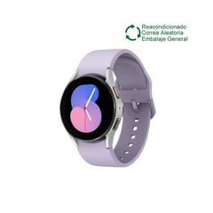 SAMSUNG - Galaxy Watch 5 40mm BT Plata Reacondicionado(NO NUEVO)