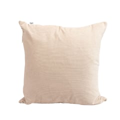 PILLOW & MIST - Funda de cojín Beige Corduroy 45 x 45 cm