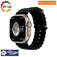 IWOWN - Smartwatch Hk8 Pro Max 2 Chat GPT Amoled Negro
