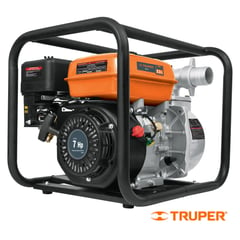 TRUPER - Motobomba autocebante a gasolina 7 HP salida 2" ,