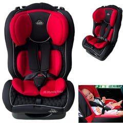 BABY - Silla de Auto para Bebe Niños con 4 Posiciones Baby Red