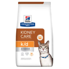 HILLS PET NUTRITION - Hills k/d feline 1.8kg gato adulto renal 1.8