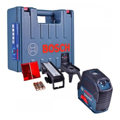 BOSCH - Nivel Láser de Líneas 180° 15 Mts Color Rojo GCL 2-15