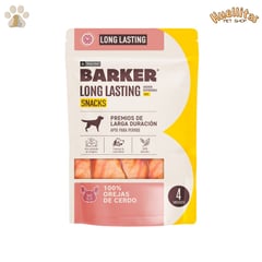 BARKER - Long Lasting Snacks Orejas de Cerdo 4 un