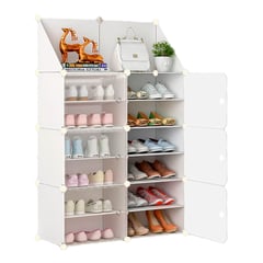 KELLER - Zapatera Organizador 2X6 Niveles Blanco