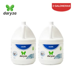 DARYZA - Lejía doméstica 5% galón DARYZA. Pack 2 galoneras