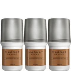 ESIKA - Pack x3 MAGNAT SELECT desodorante roll on de 50ml