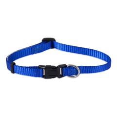 PETMATE - Collar Ajustable de Nylon Azul Talla S