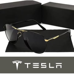 GENERICO - LENTES DE LUJO TESLA HOMBRE POLARIZADOS LENTES DE SOL