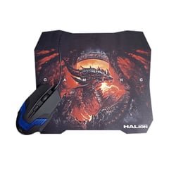 KIT - MousePad Halion HA-919P Azul