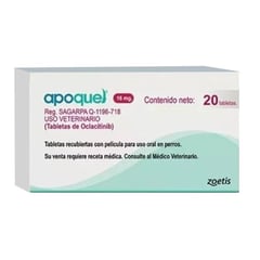 ZOETIS - Apoquel de 16 mg x 20 tabletas