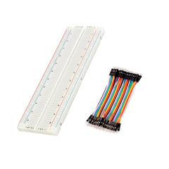 POWER ACOUSTIK - Protoboard 830 puntos y cables para tus prototipos de electrónica