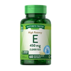 NATURE'S TRUTH - Vitamina E 1000 IU (450 mcg) - 60 Softgels