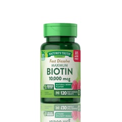 NATURE'S TRUTH - Biotin 10,000 mcg - 120 Tabletas