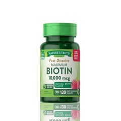NATURE'S TRUTH - Nature's Truth Biotin 10,000 mcg - 120 Tabletas