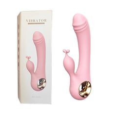 GENERICO - Vibrador 10 Vibraciones Punto G Doble Clitoris